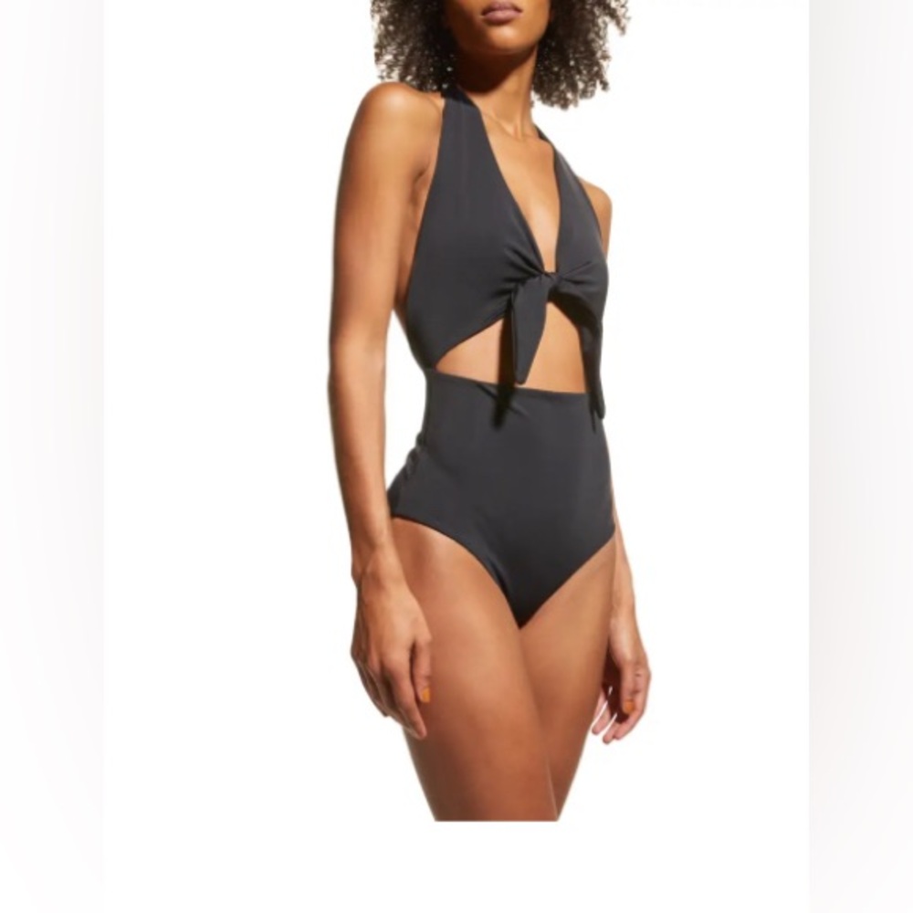 Mara Hoffman Black One Piece Swimsuit